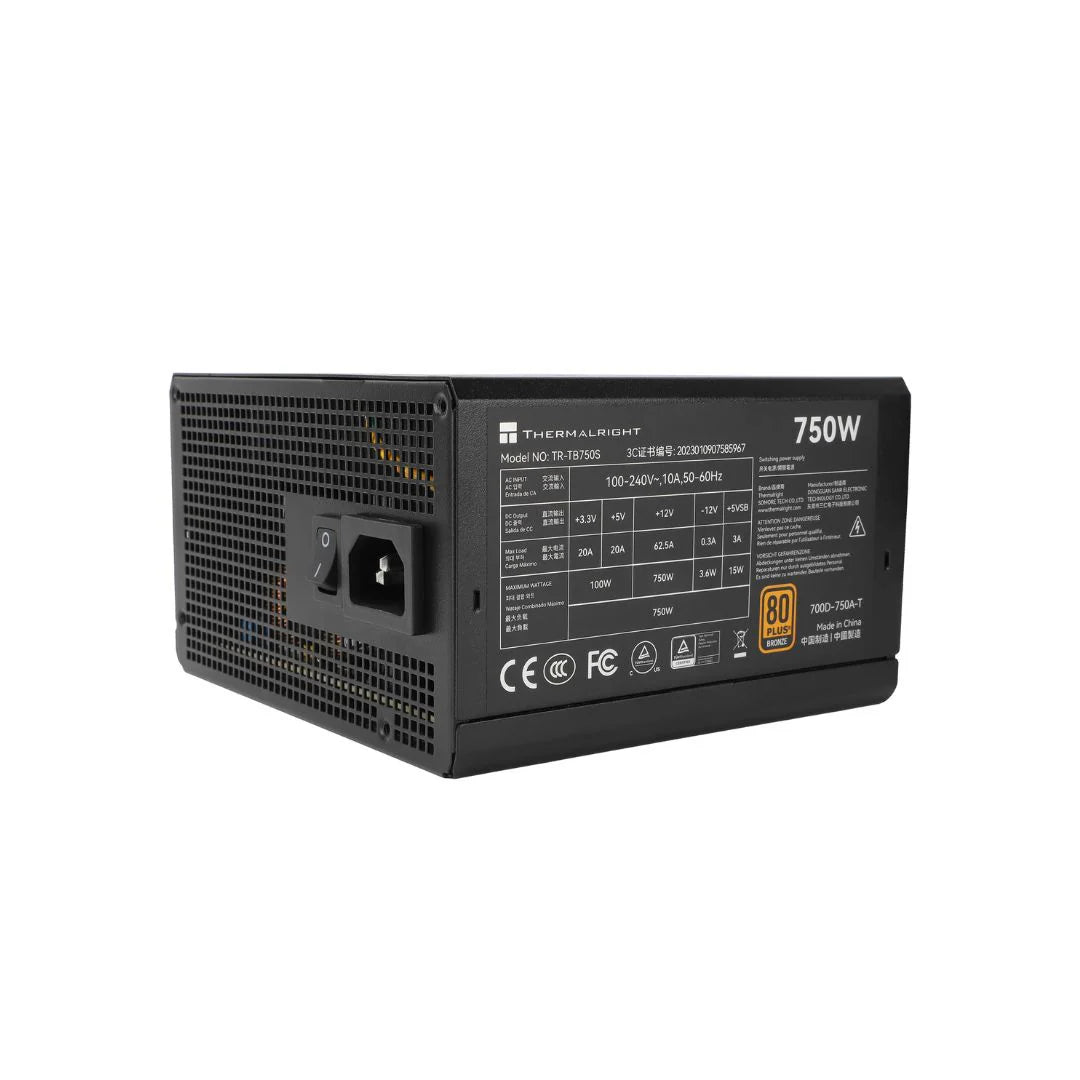 Thermalright TR-750S 750W Bronze 80+ Pcie 5 Power Supply Thermalright TR-750S 750W Bronze 80+ Pcie 5 Power Supply